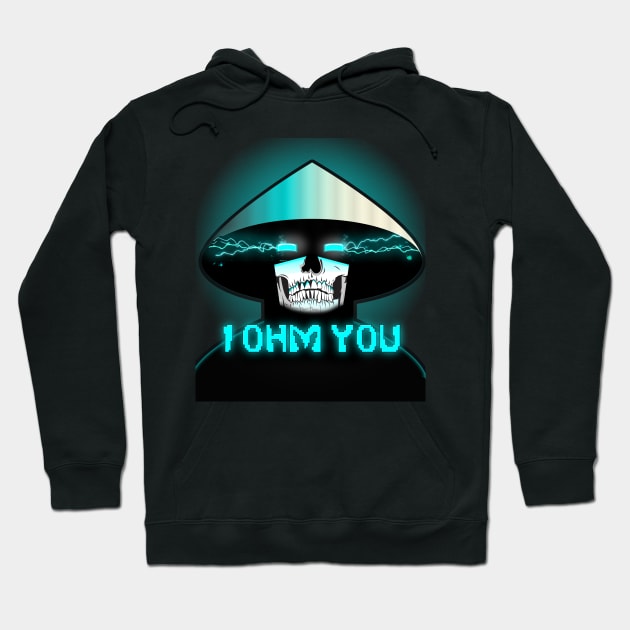 Raiden Skull: I OHM YOU Hoodie by tokebi